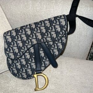 Dior Saddle Flat Belt Pouch
